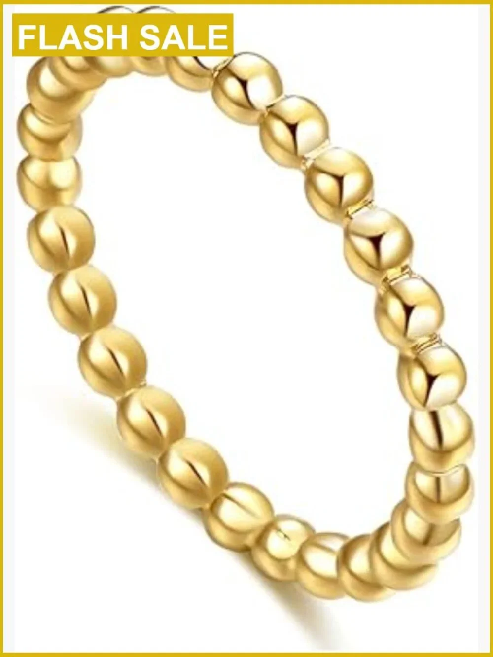Stacking Ring Stainless Steel 2MM Bead Ring Fashion Jewelry